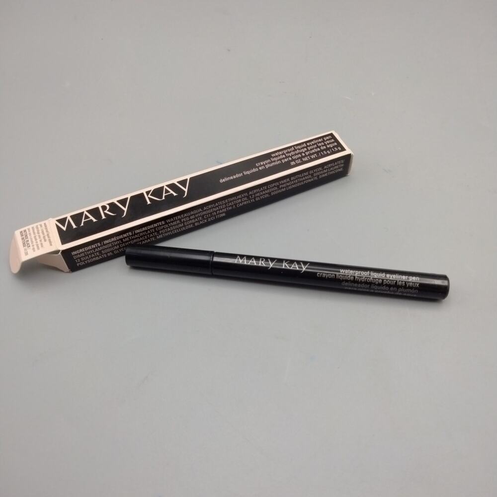 Mary Kay Waterproof Liquid Eyeliner Pen INTENSE BLACK 141206 1.5g